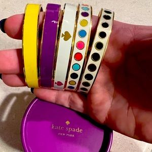 5pc Kate Spade bracelet set